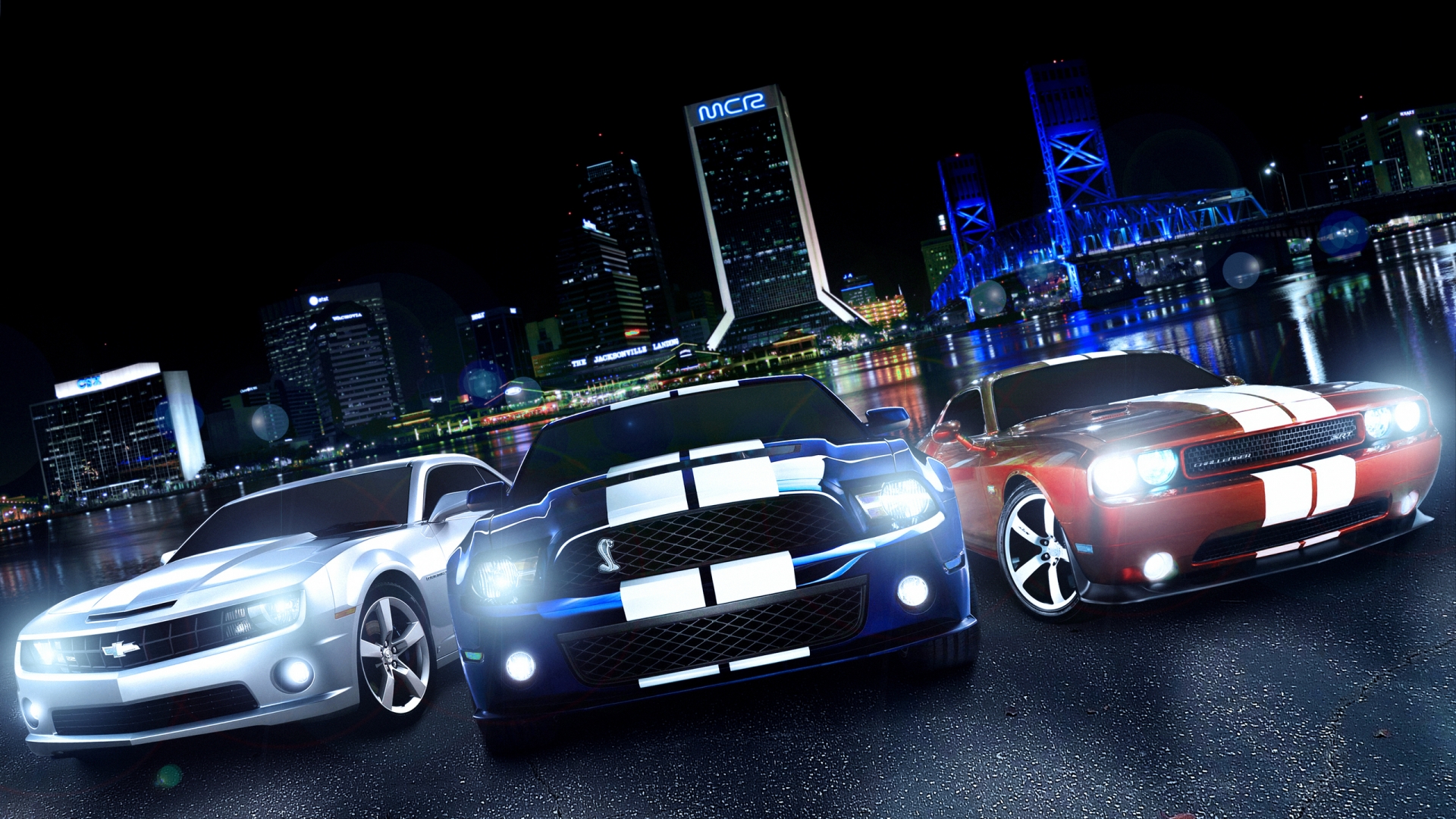 Muscle Cars for 1920 x 1080 HDTV 1080p resolution