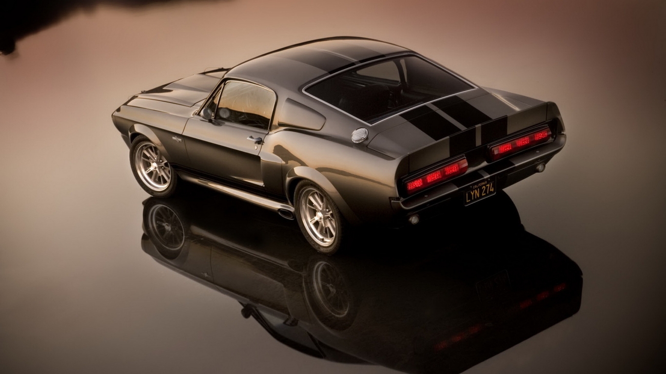 Mustang GT500 for 1366 x 768 HDTV resolution