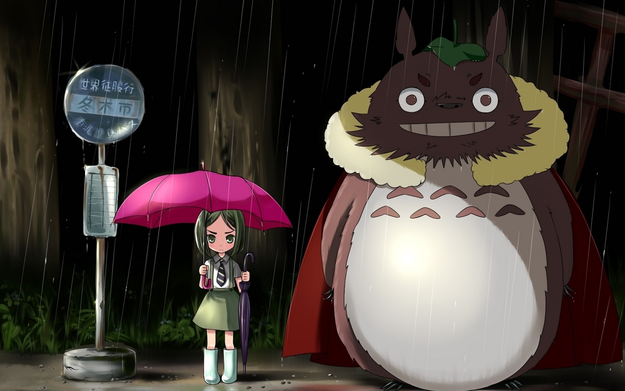 My Neighbor Totoro for 1280 x 800 widescreen resolution