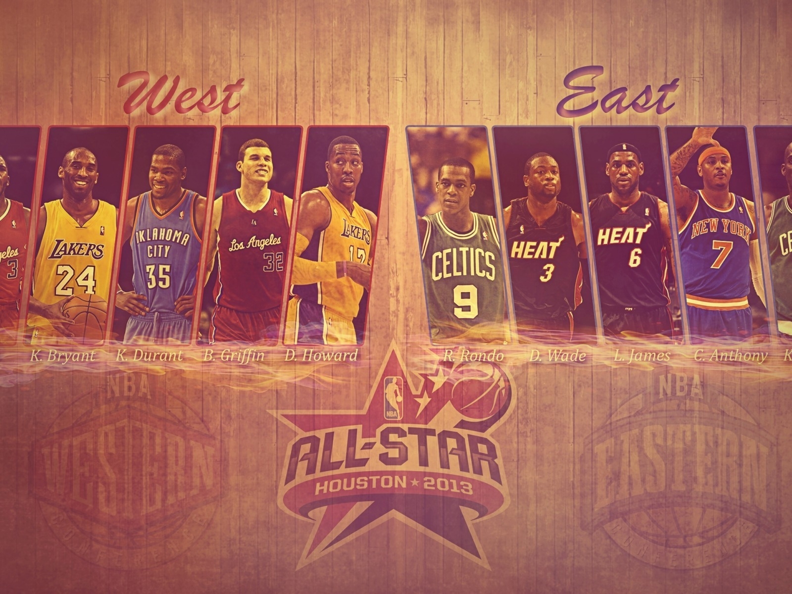 NBA All Star for 1600 x 1200 resolution
