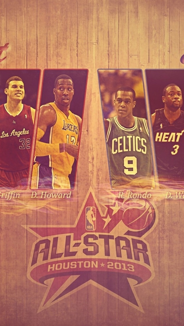 NBA All Star for 640 x 1136 iPhone 5 resolution