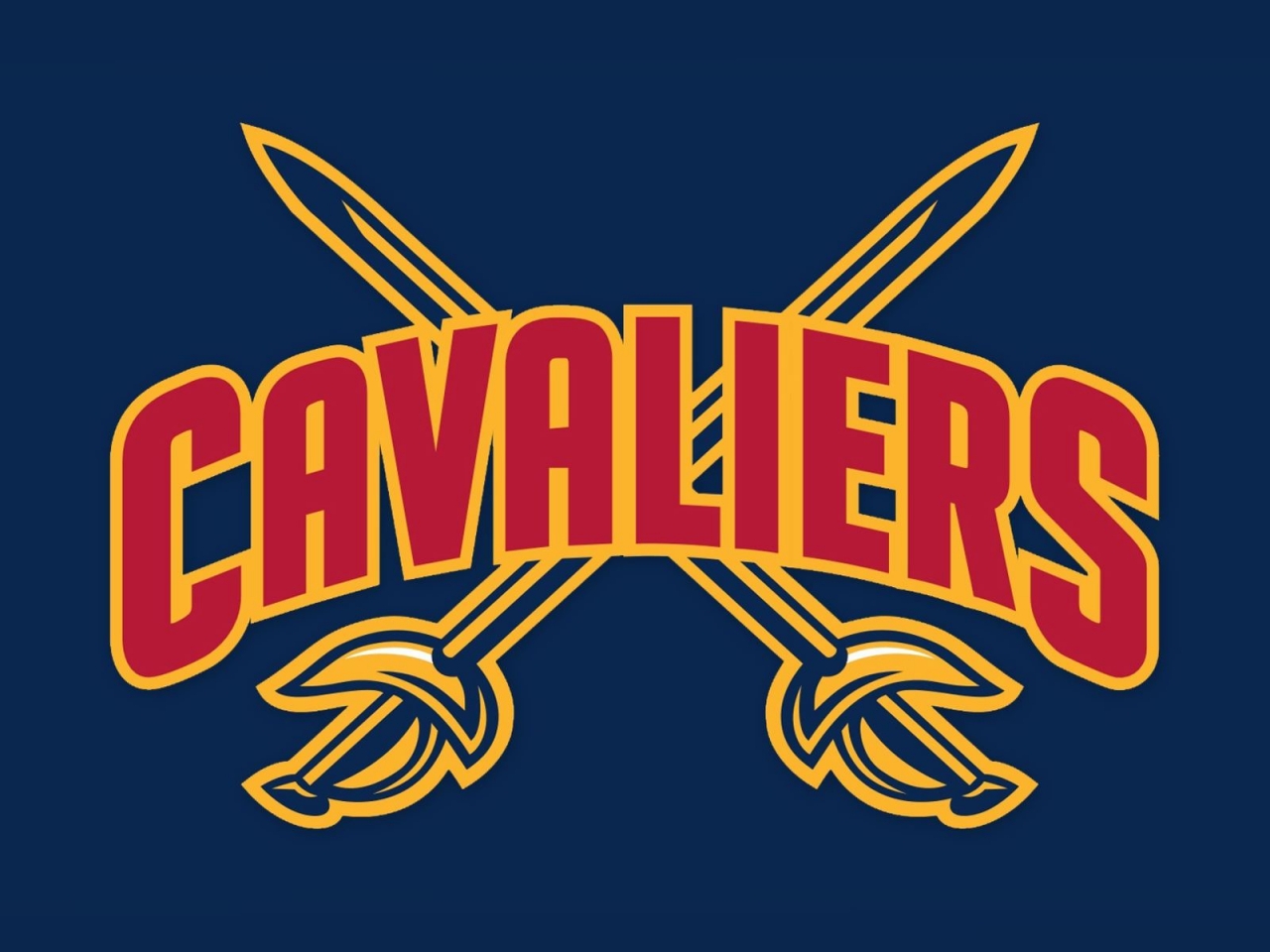 NBA Cleveland Cavaliers Logo for 1280 x 960 resolution