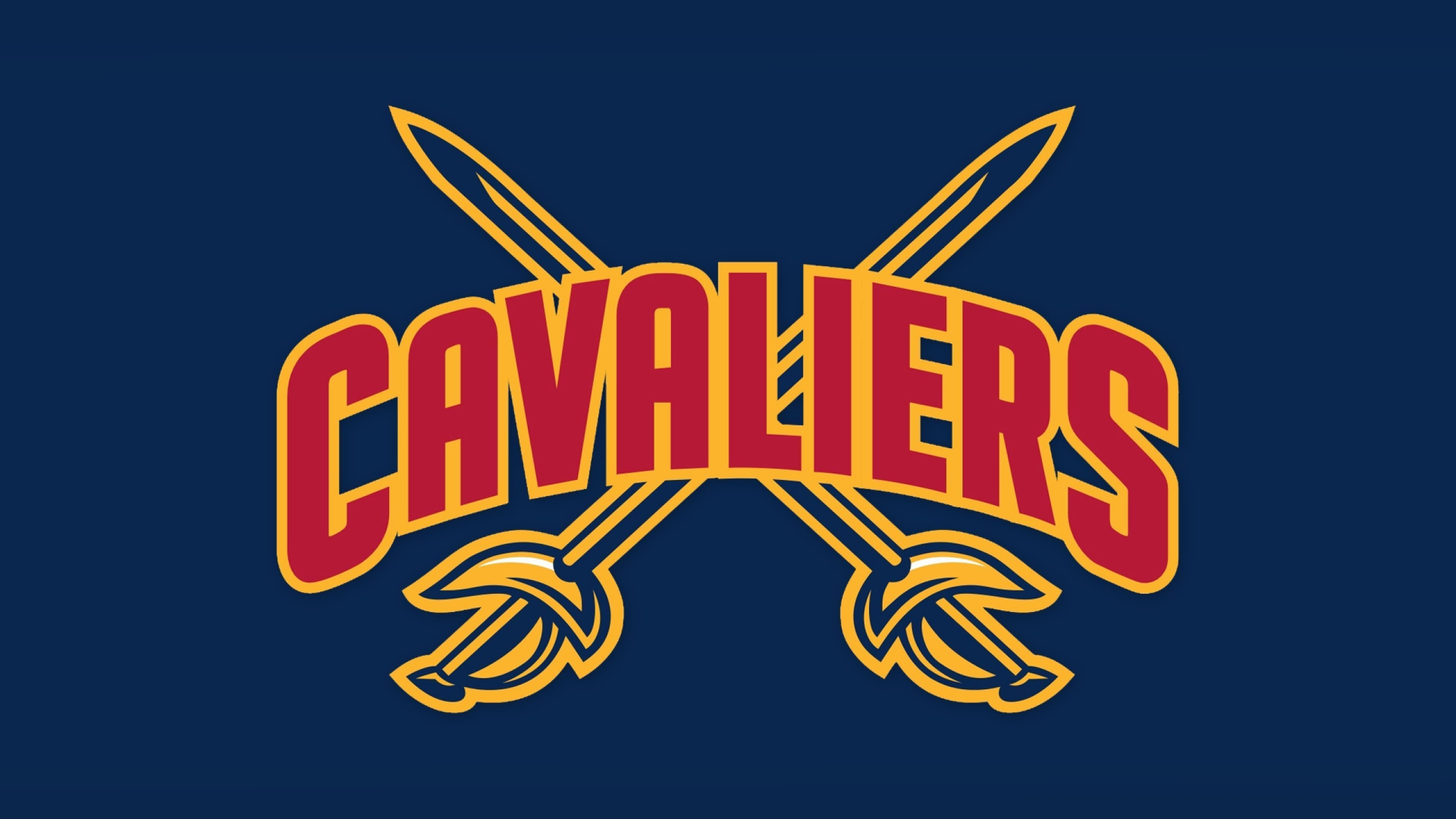 NBA Cleveland Cavaliers Logo for 2560x1440 HDTV resolution