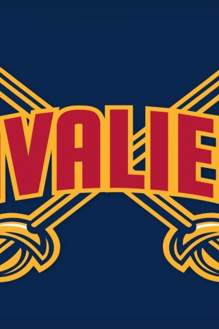 NBA Cleveland Cavaliers Logo for 320 x 480 iPhone resolution