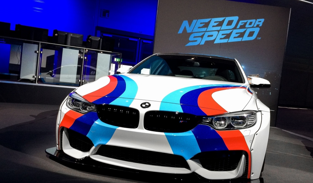 Need For Speed BMW for 1024 x 600 widescreen resolution
