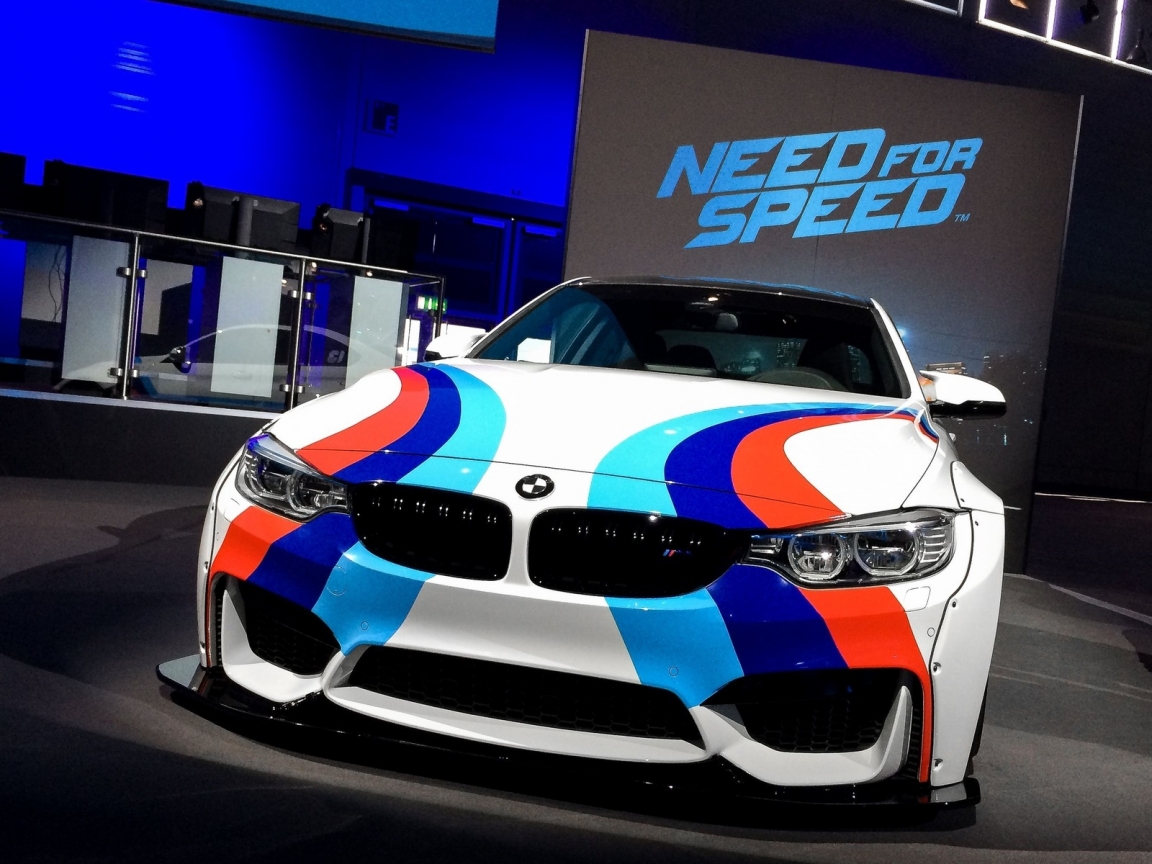 Need For Speed BMW for 1152 x 864 resolution