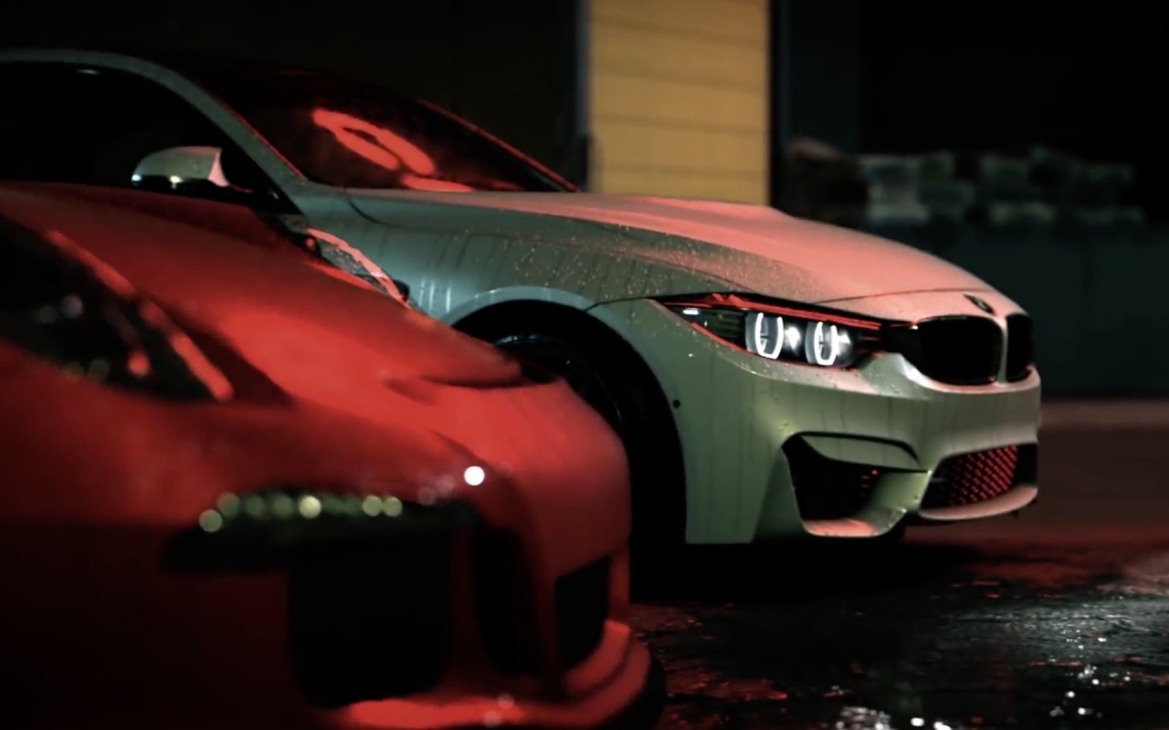 Need For Speed BMW and Porsche for 1280 x 800 widescreen resolution