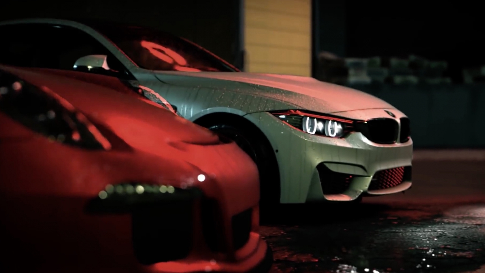 Need For Speed BMW and Porsche for 1680 x 945 HDTV resolution