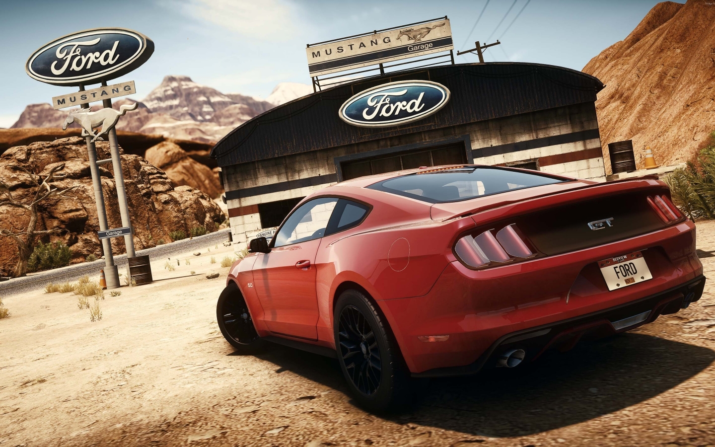 Need For Speed Ford Mustang for 1440 x 900 widescreen resolution