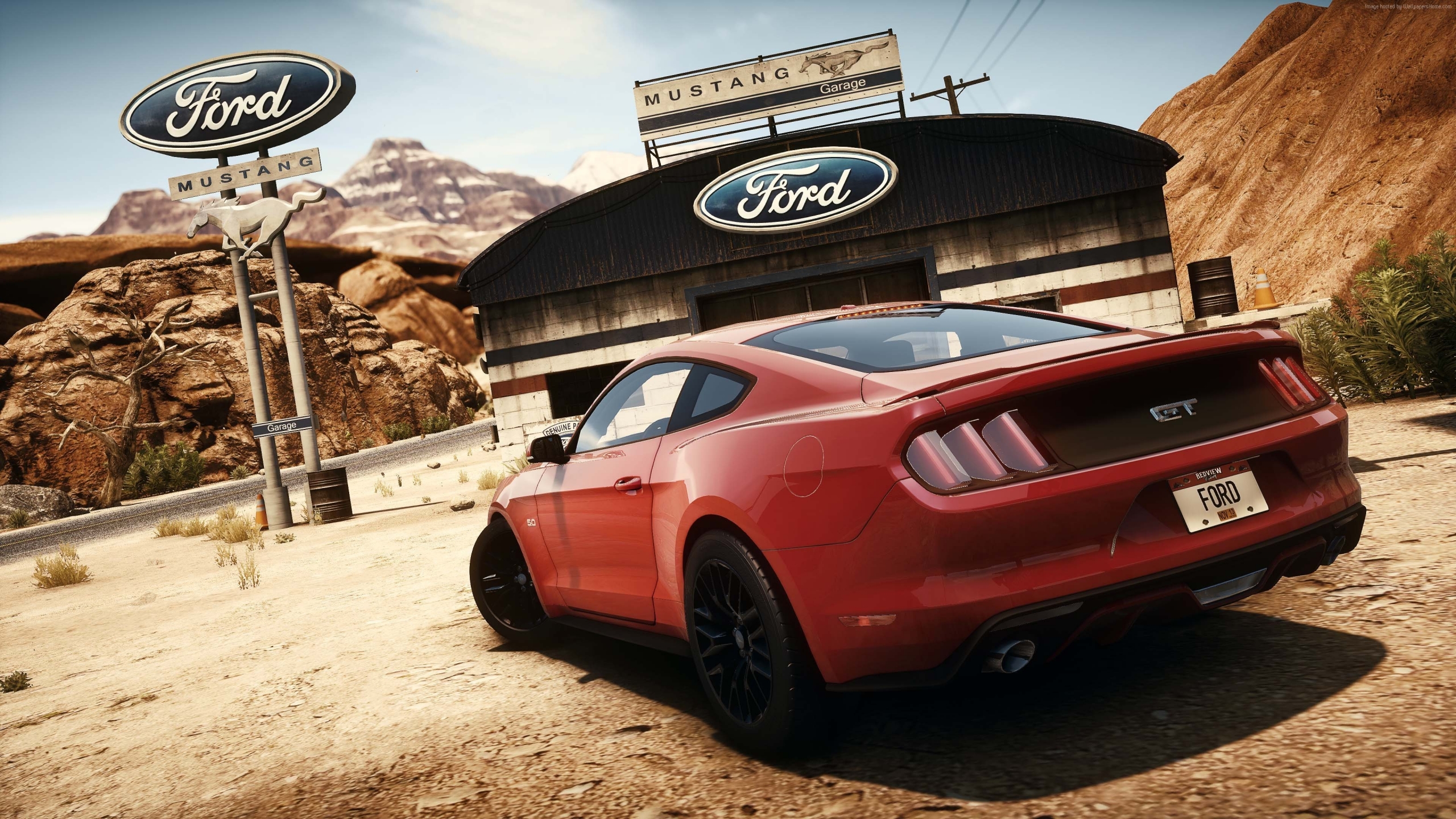 Need For Speed Ford Mustang for 2560x1440 HDTV resolution