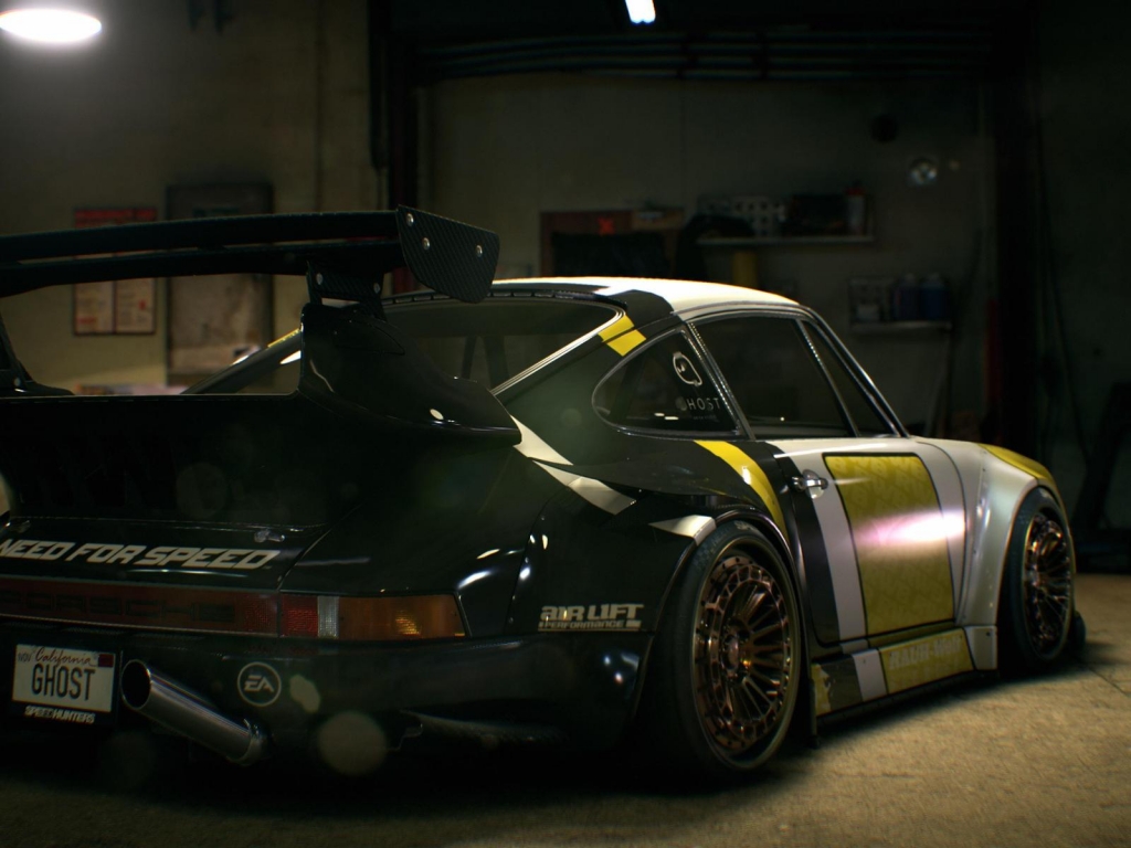 Need For Speed Porsche Ghost for 1024 x 768 resolution
