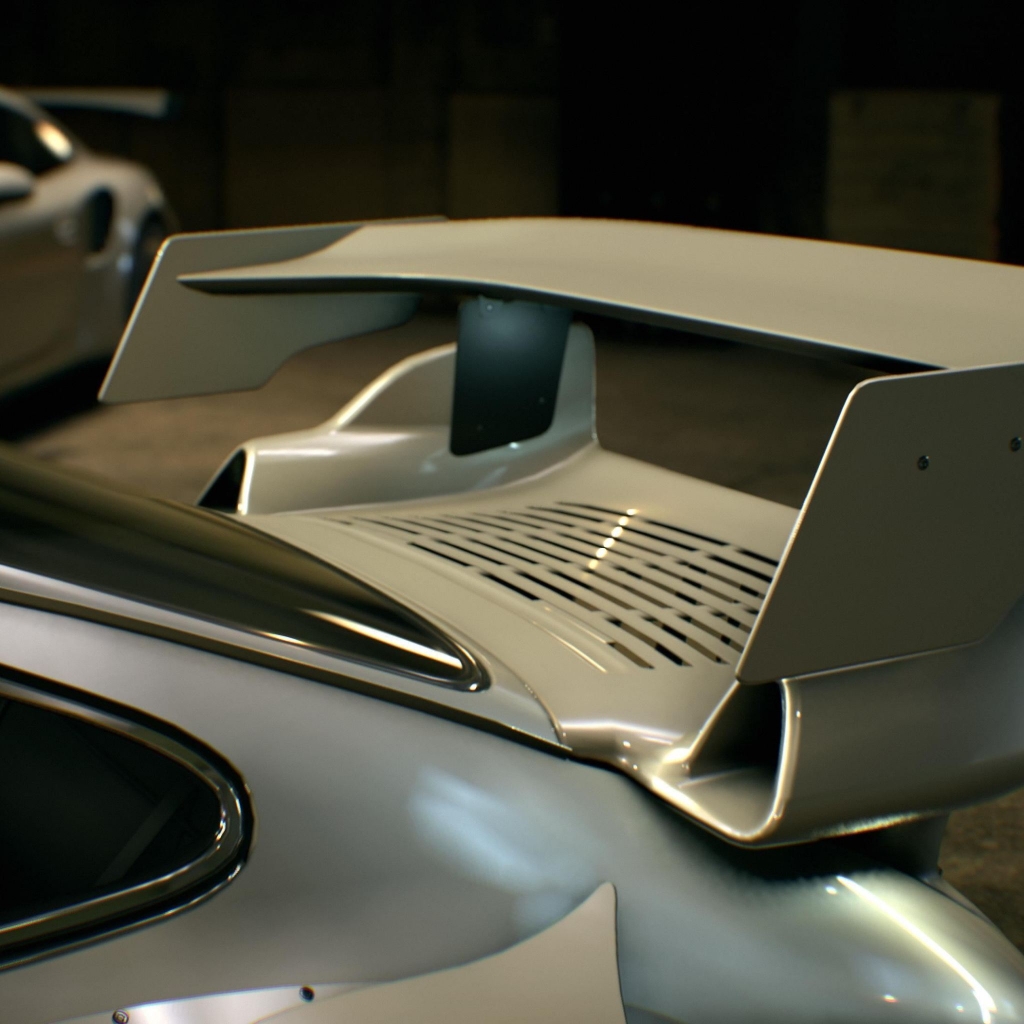 Need For Speed Porsche Spoiler for 1024 x 1024 iPad resolution
