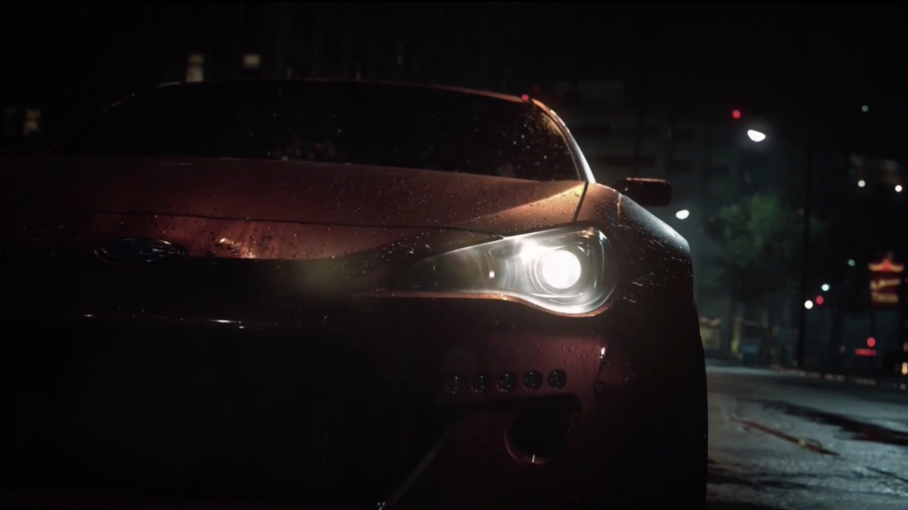 Need For Speed Subaru for 1280 x 720 HDTV 720p resolution