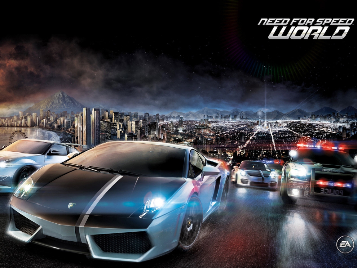 Need for Speed World for 1152 x 864 resolution