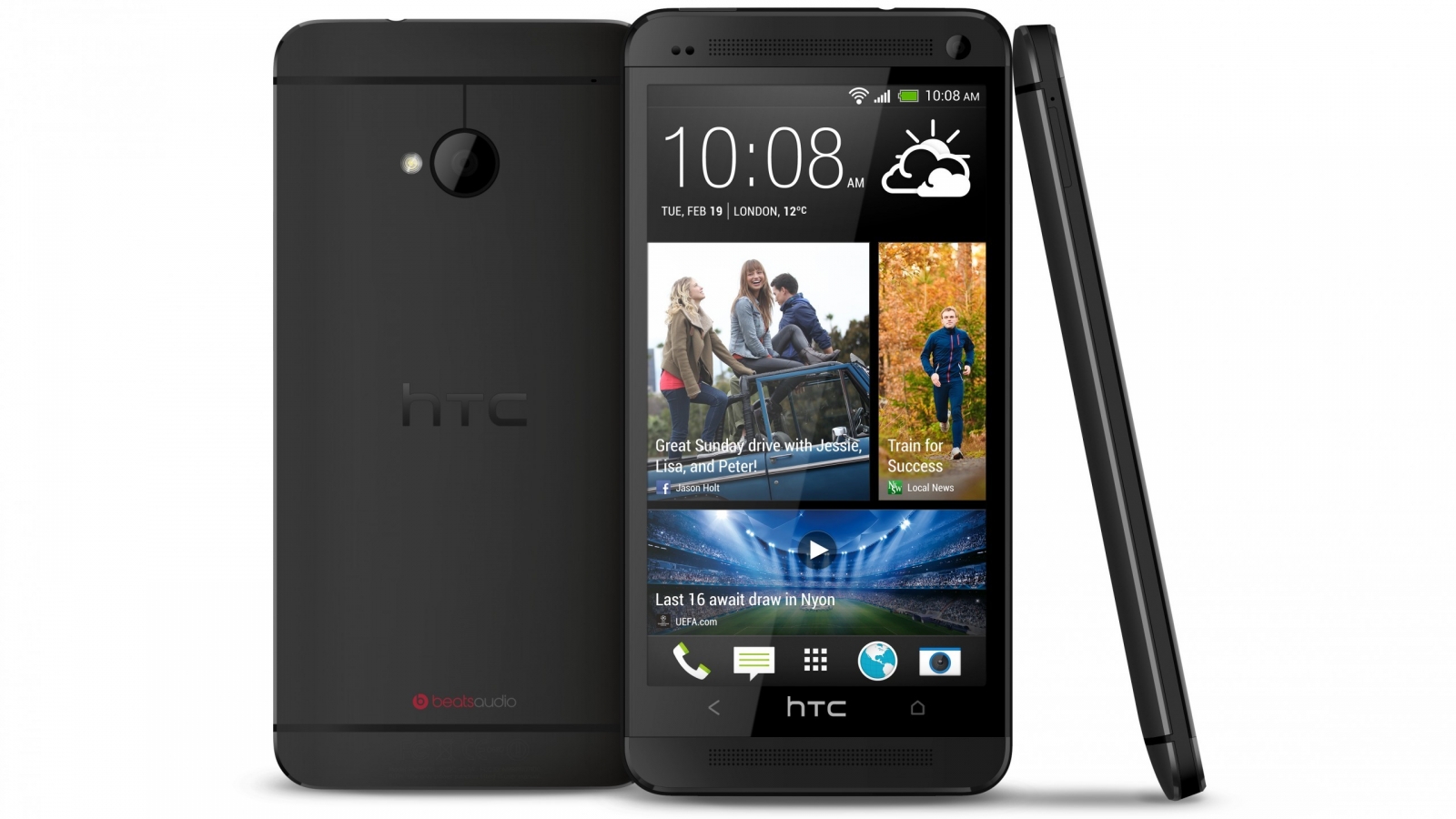 New HTC One for 1600 x 900 HDTV resolution