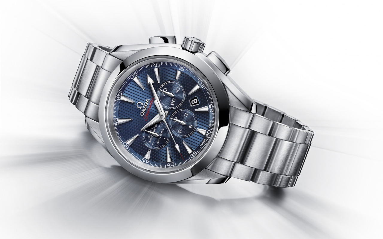 New Omega Seamaster Watch for 1280 x 800 widescreen resolution