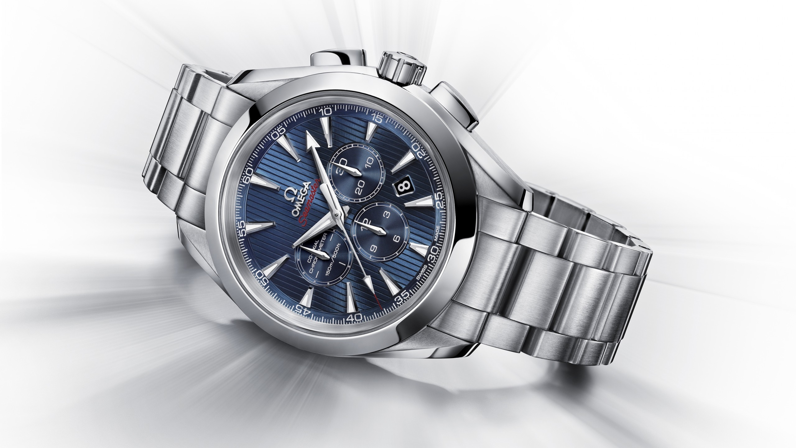 New Omega Seamaster Watch for 2560x1440 HDTV resolution