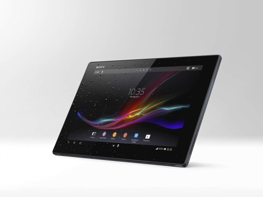 New Sony Xperia Z Tablet for 1024 x 768 resolution