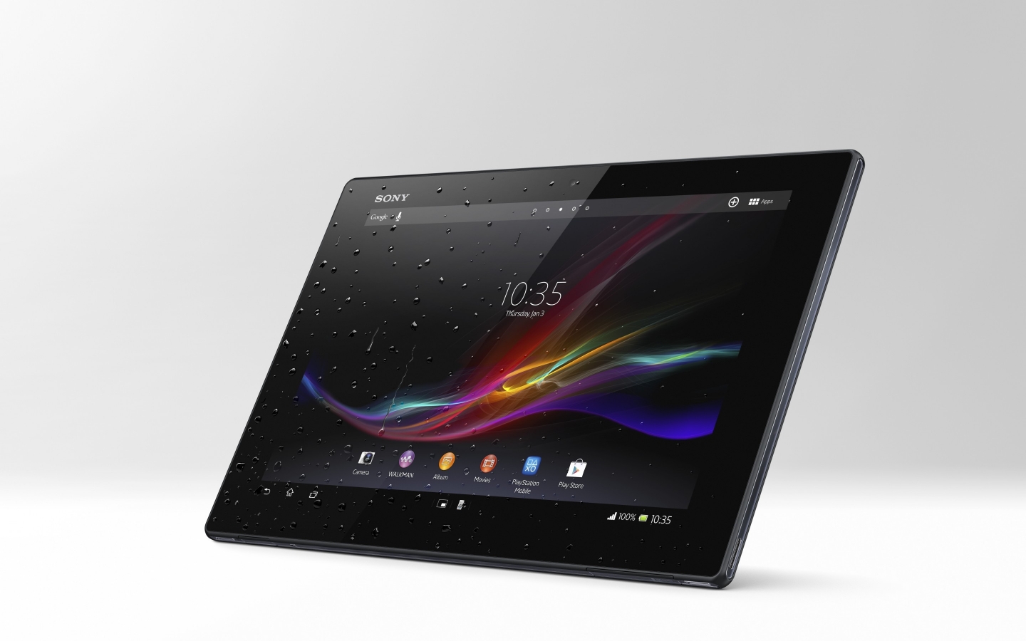New Sony Xperia Z Tablet for 1440 x 900 widescreen resolution