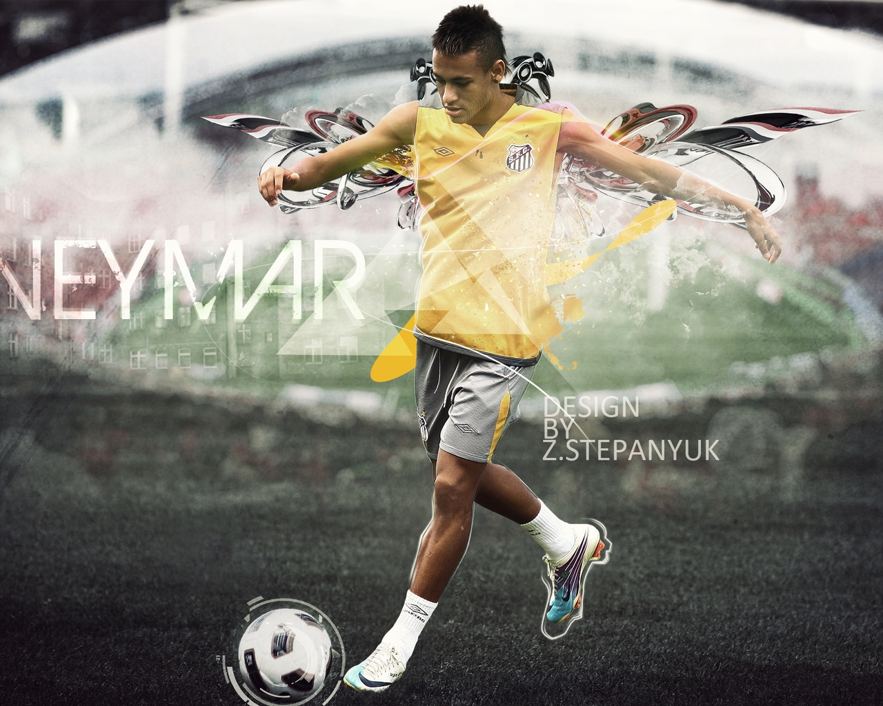Neymar da Silva Santos for 1280 x 1024 resolution