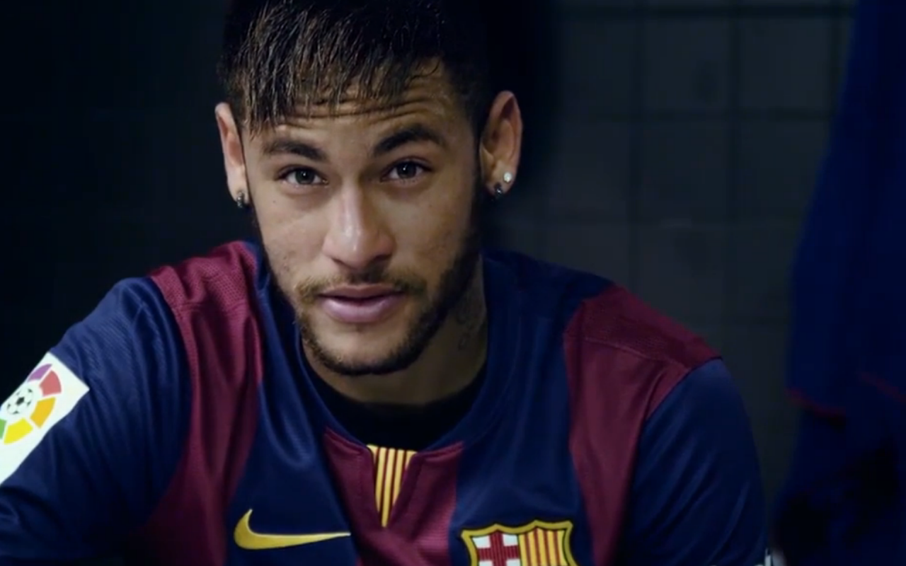 Neymar Pose for 1280 x 800 widescreen resolution