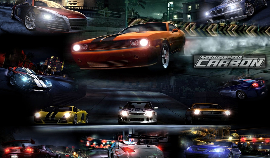 NFS Carbon for 1024 x 600 widescreen resolution