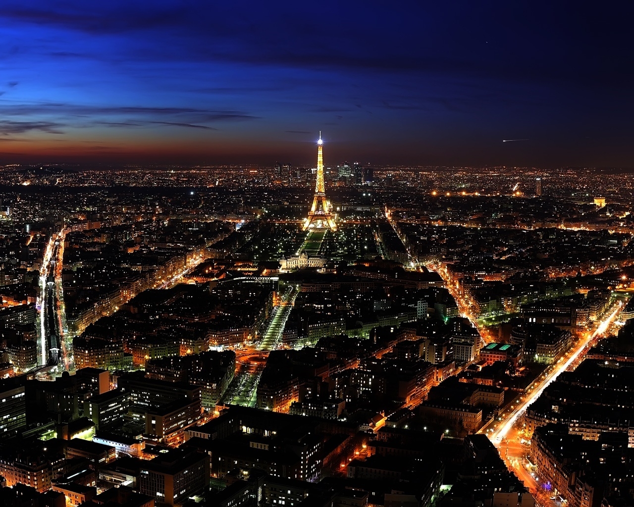 Nigh in Paris for 1280 x 1024 resolution