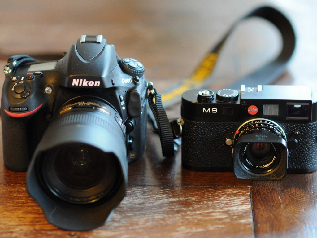 Nikon and Leica for 1024 x 768 resolution