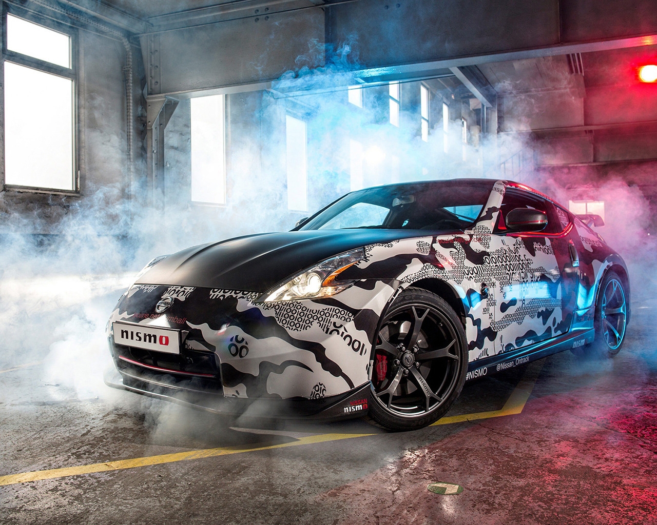 Nissan 370Z NISMO Gumball for 1280 x 1024 resolution