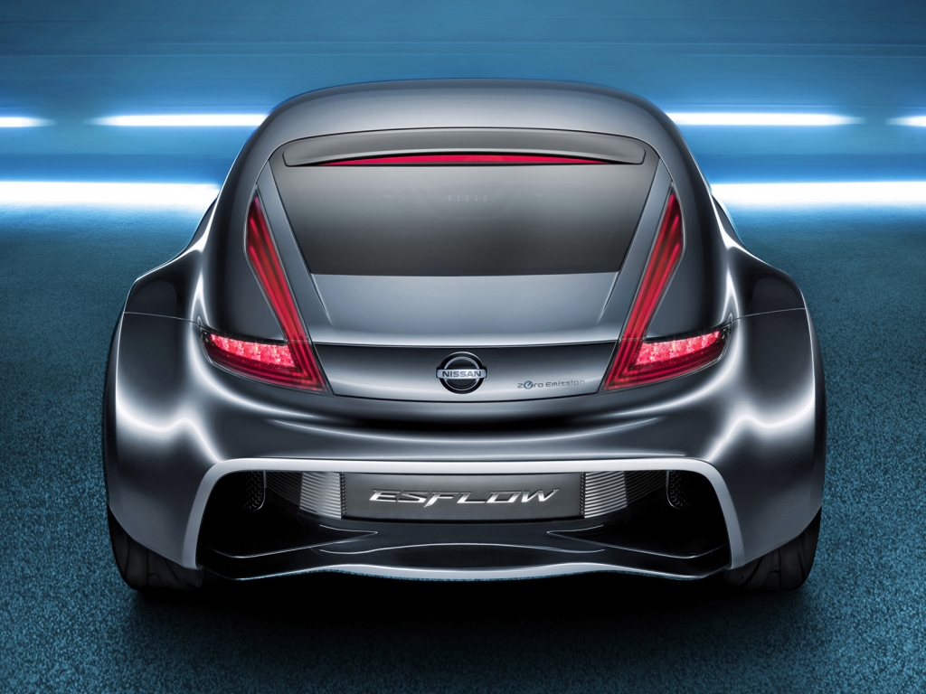 Nissan Esflow Concept Rear for 1024 x 768 resolution