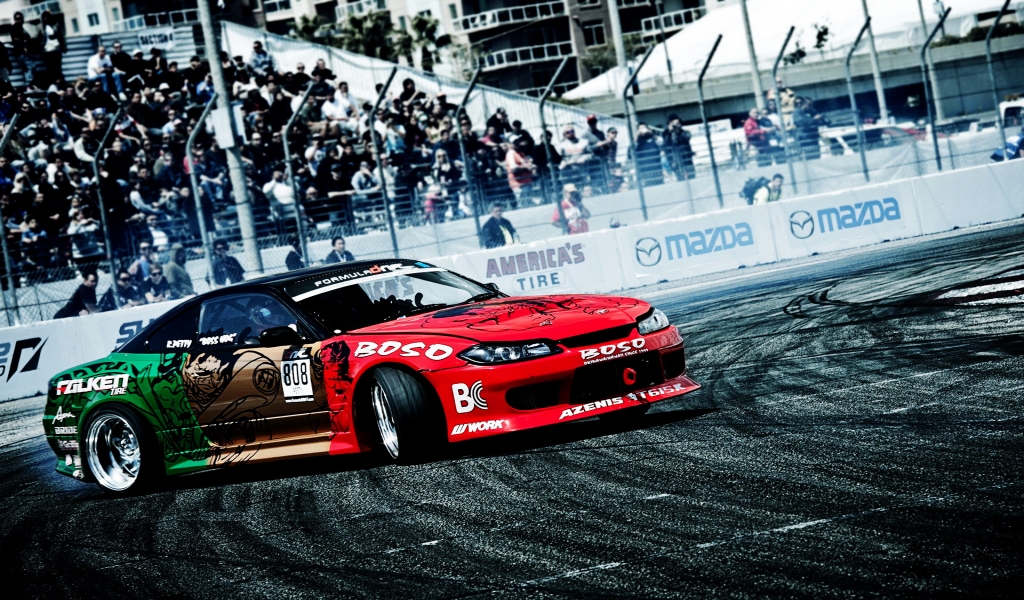 Nissan Silvia S15 for 1024 x 600 widescreen resolution