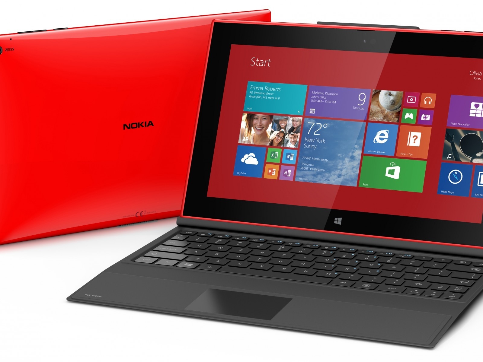 Nokia Lumia 2520 Tablet for 1600 x 1200 resolution