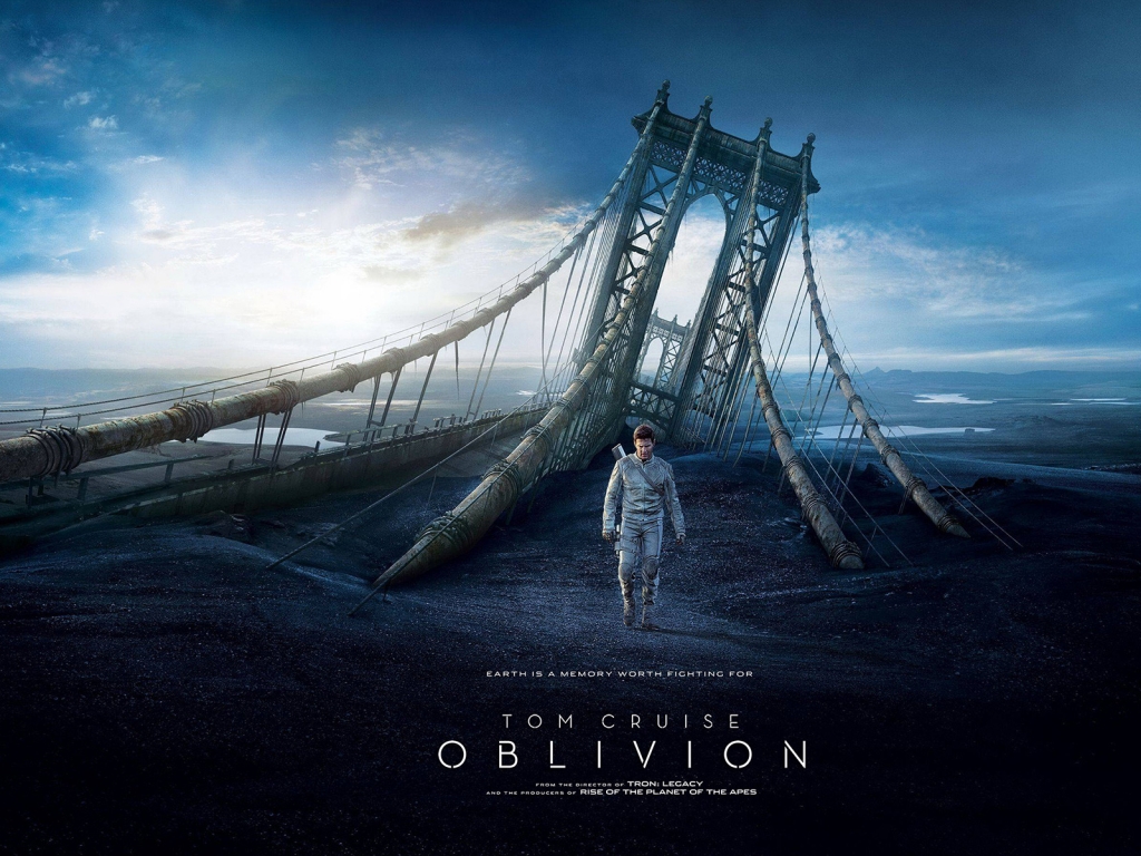 Oblivion 2013 Film Poster for 1024 x 768 resolution