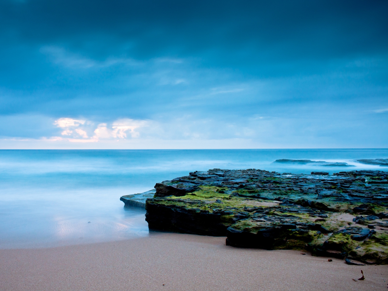 Ocean Sunrise for 1280 x 960 resolution