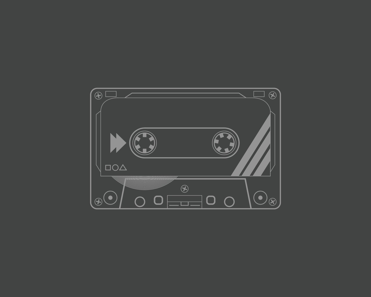 Old Cassette for 1280 x 1024 resolution