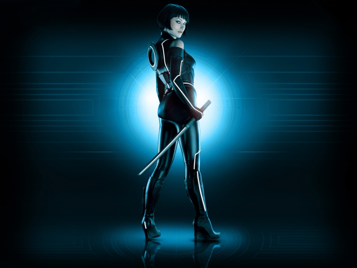 Olivia Wilde Tron Legacy for 1152 x 864 resolution