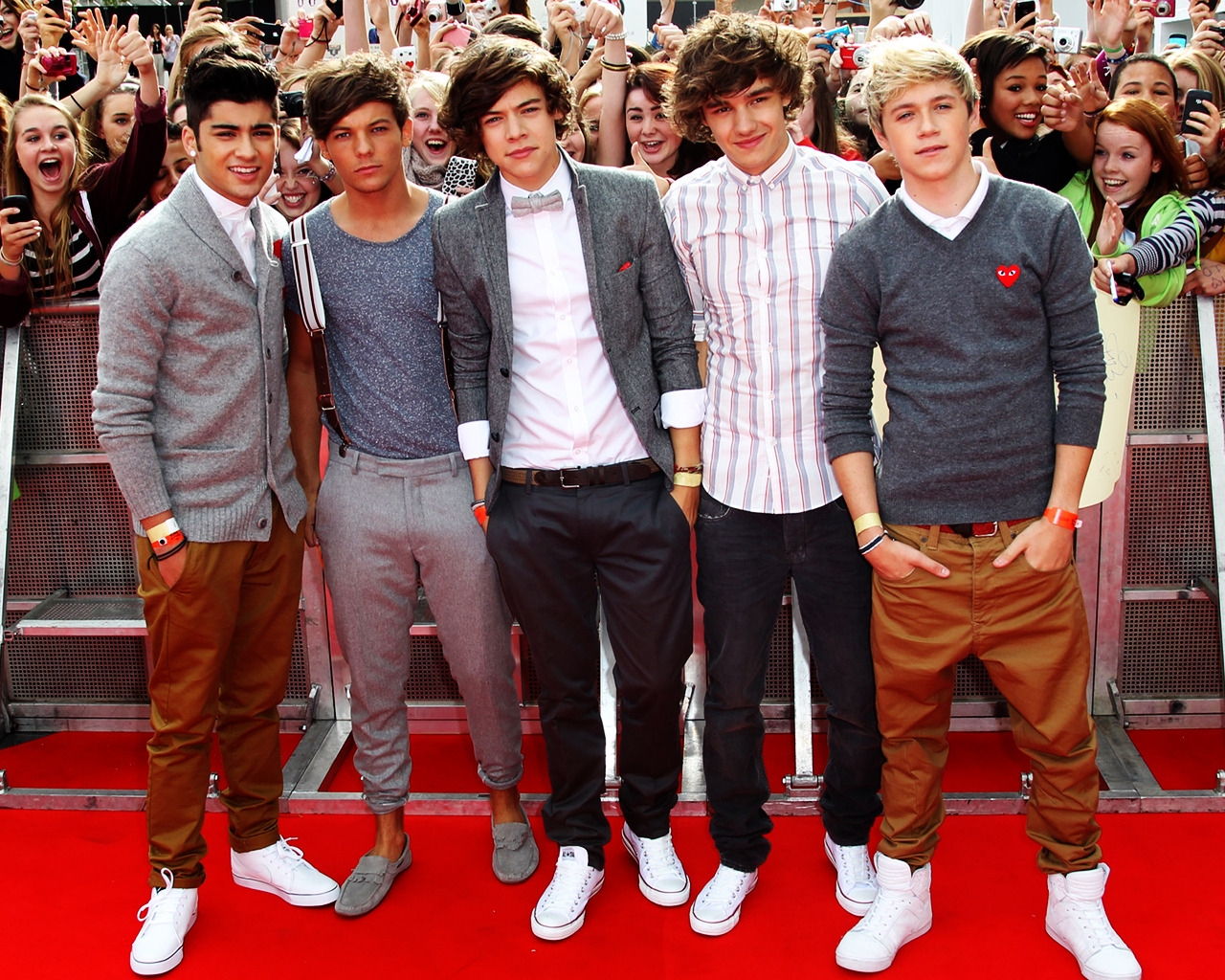 One Direction Red Carpet for 1280 x 1024 resolution