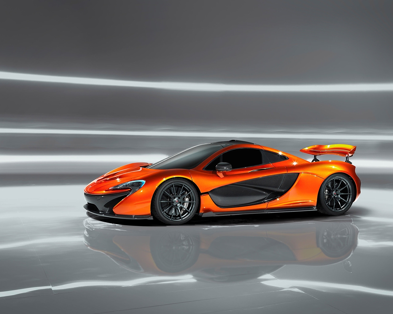 Orange McLaren P1 Concept for 1280 x 1024 resolution