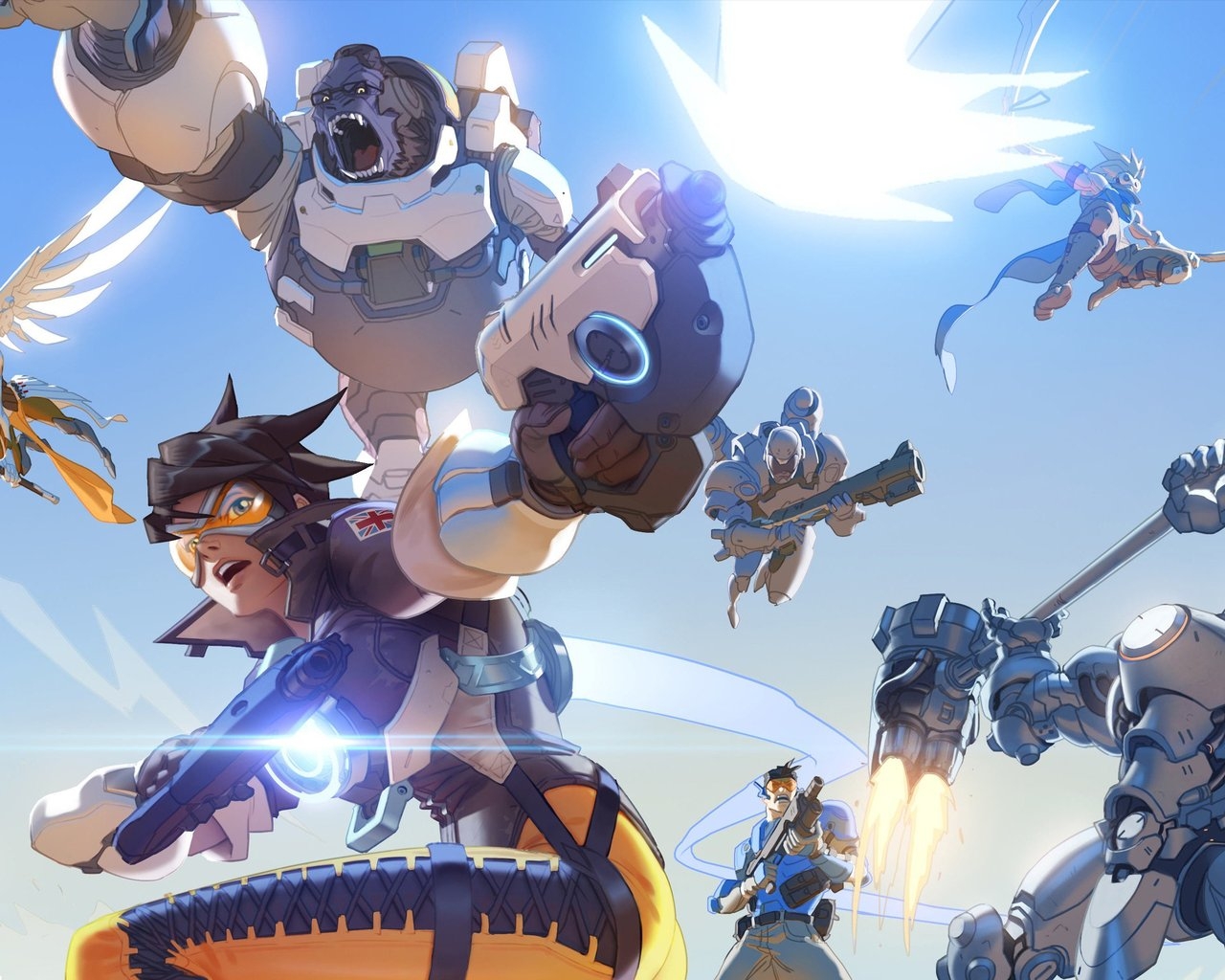 Overwatch Game for 1280 x 1024 resolution