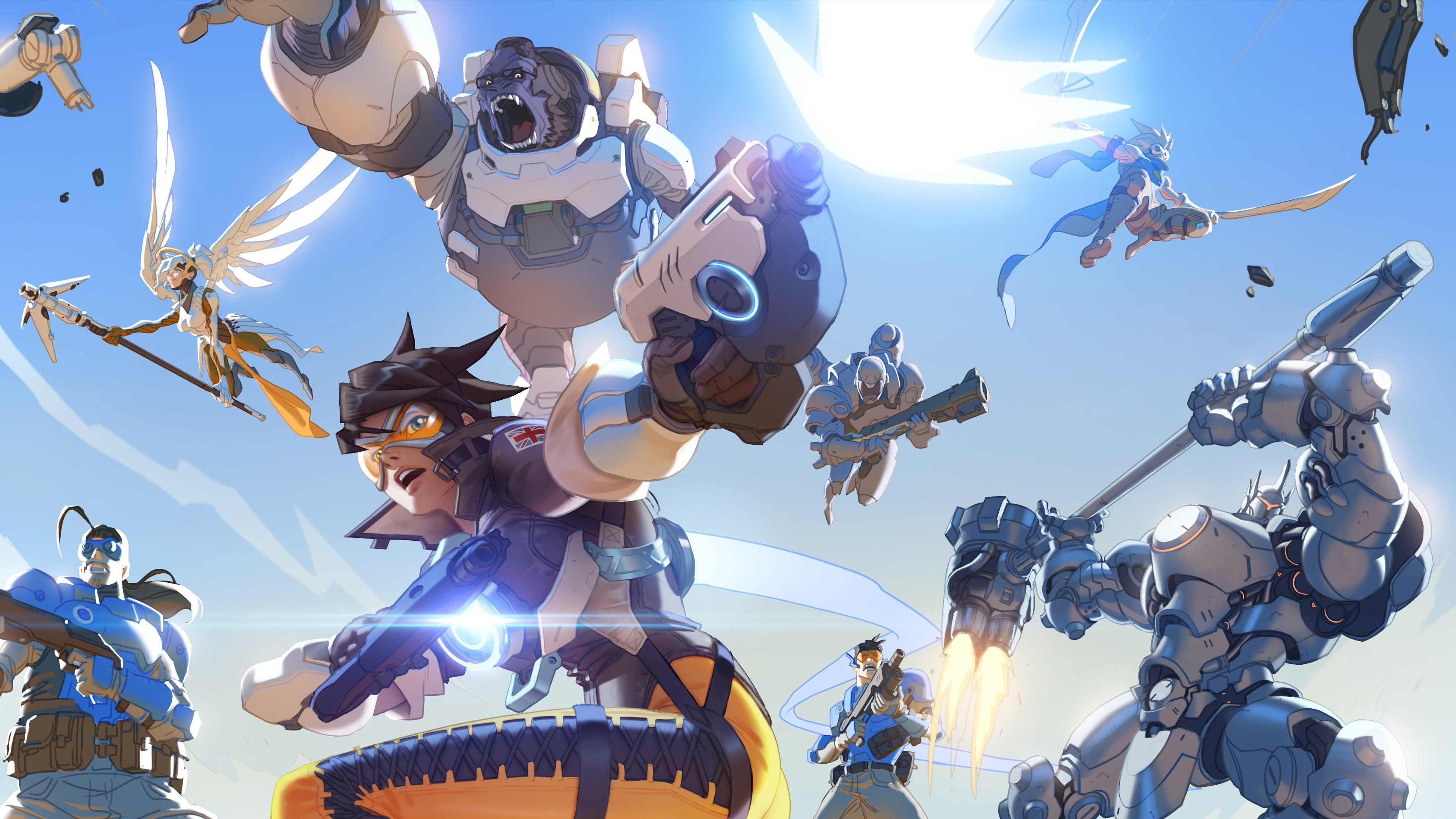 Overwatch Game for 3840 x 2160 Ultra HD resolution