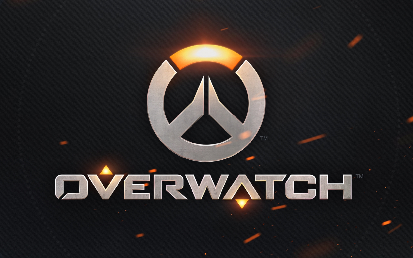 Overwatch Logo for 1680 x 1050 widescreen resolution