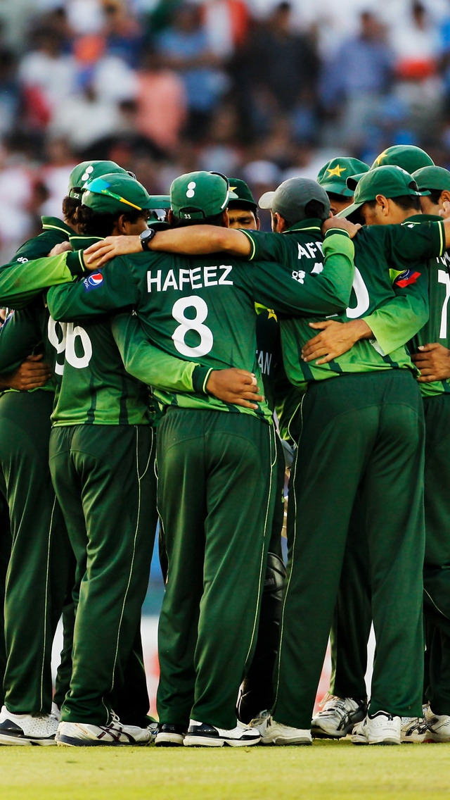 Pakistan Cricket Team for 640 x 1136 iPhone 5 resolution