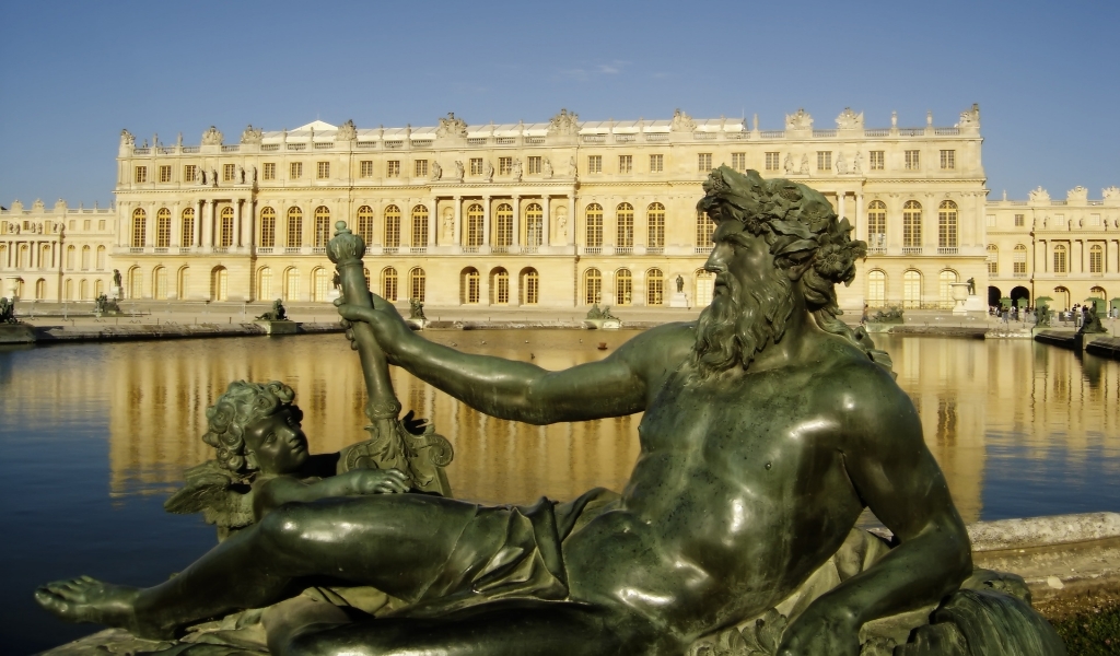 Palace of Versailles for 1024 x 600 widescreen resolution