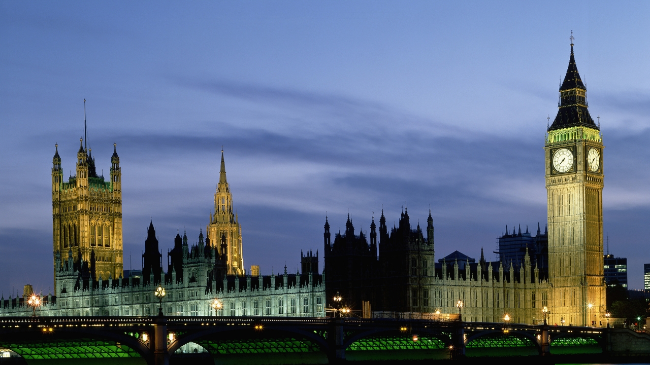 Palace of Westminster for 1280 x 720 HDTV 720p resolution