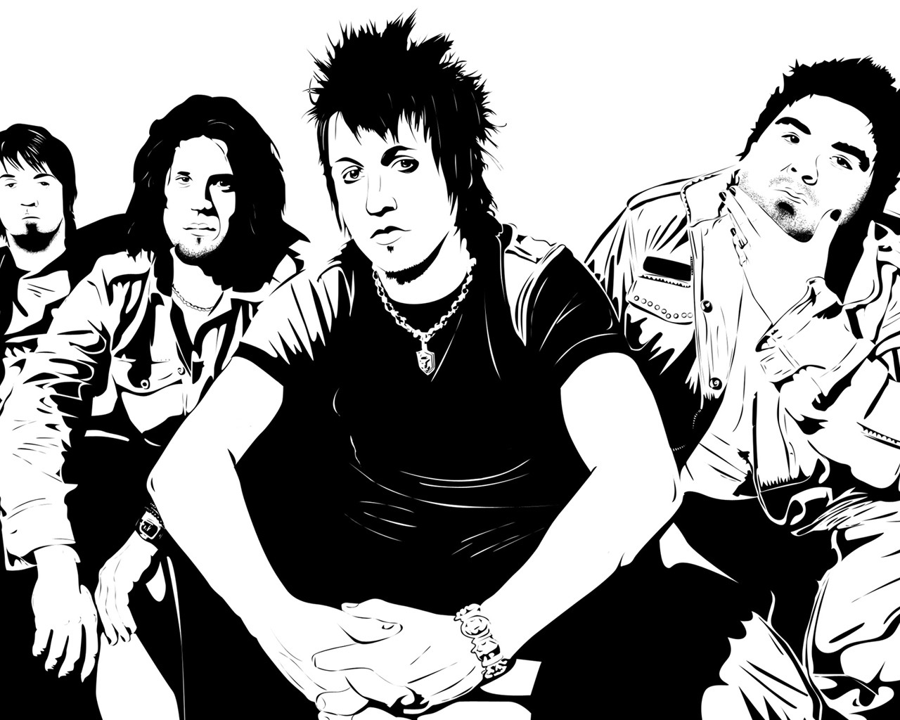 Papa Roach for 1280 x 1024 resolution