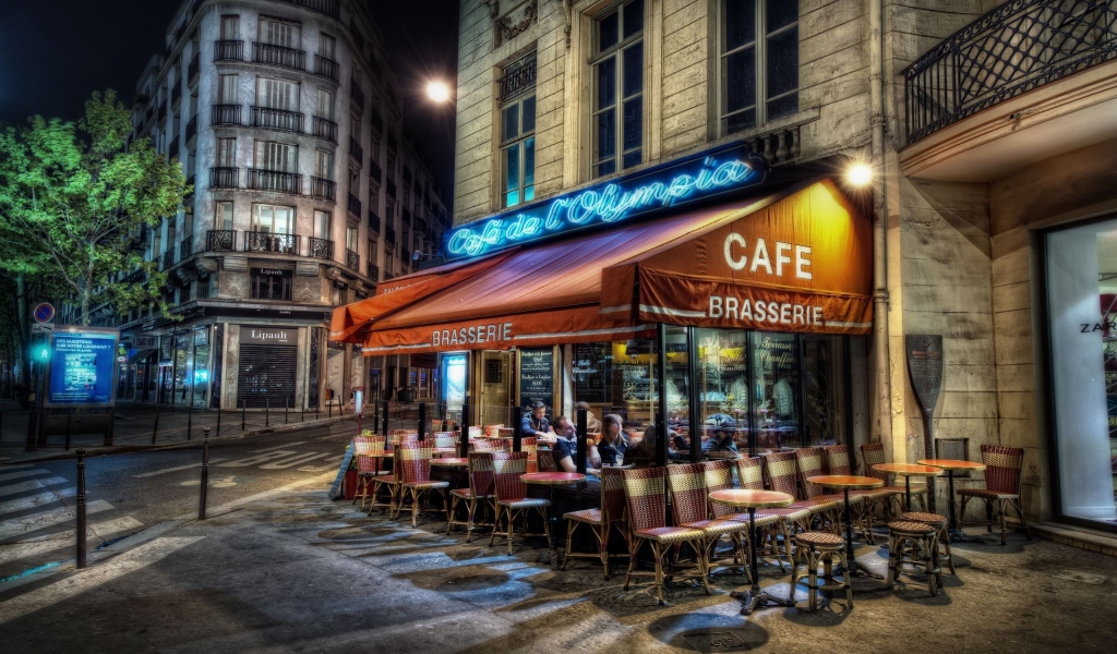 Paris HDR for 1024 x 600 widescreen resolution