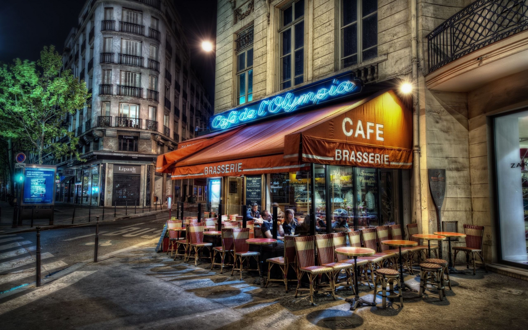Paris HDR for 1680 x 1050 widescreen resolution