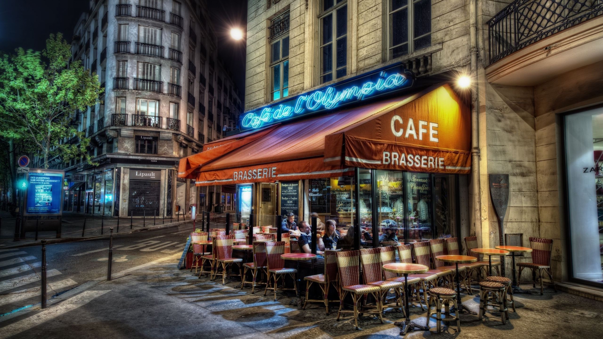 Paris HDR for 1920 x 1080 HDTV 1080p resolution