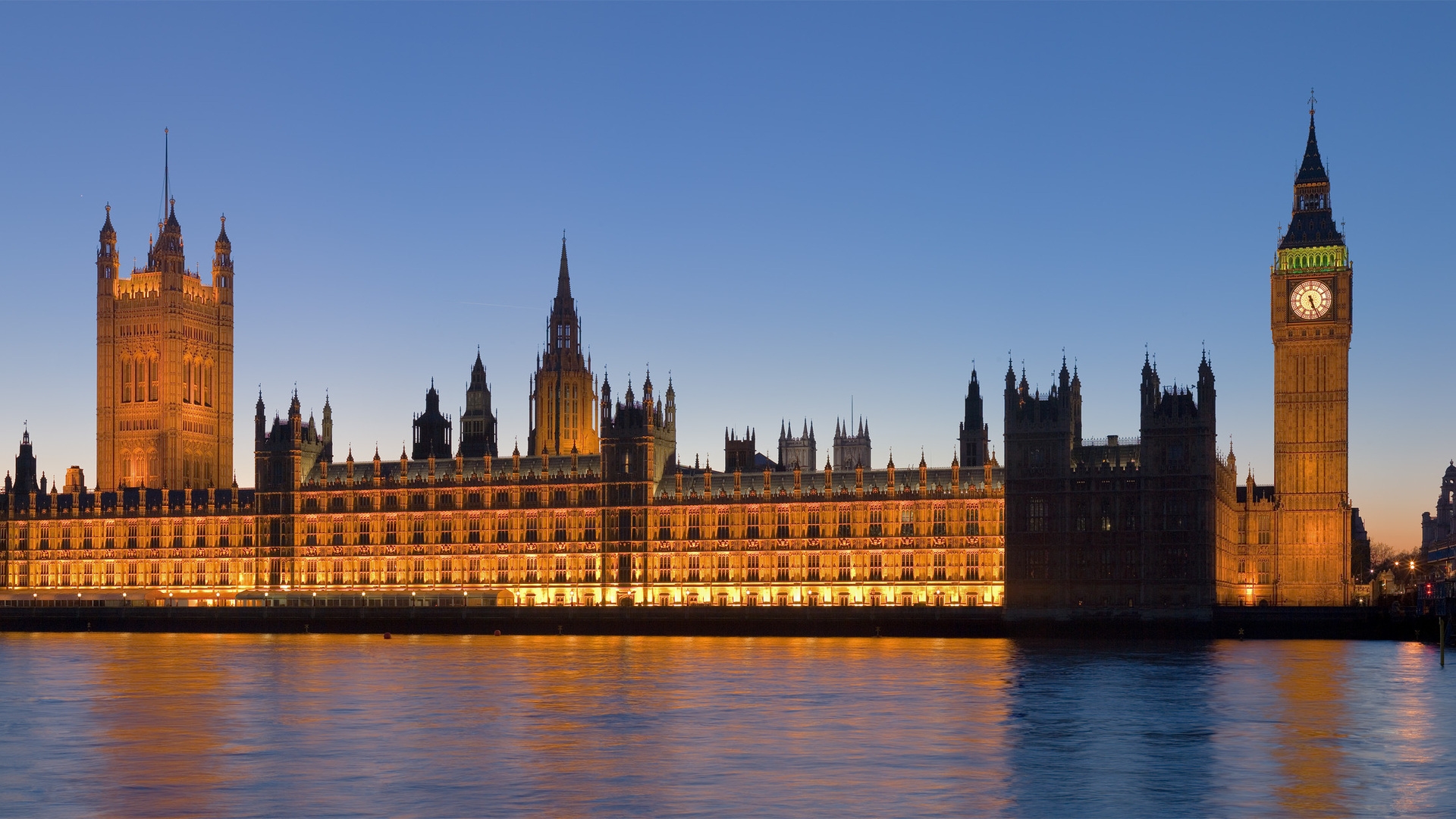 Parliament Building London for 1920 x 1080 HDTV 1080p resolution