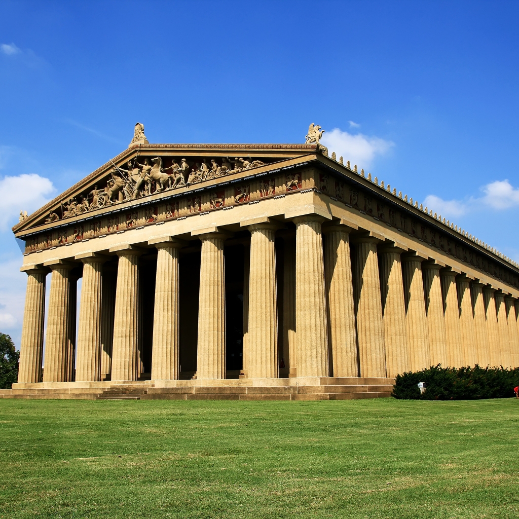 Parthenon Nashville for 1024 x 1024 iPad resolution